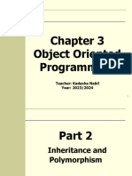 Chapter 3 Part2 - Object Oriented Programming