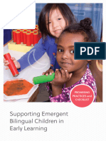 Supporting Emergent Bilingual Children English