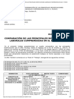 Comparativo de Las Reformas Laborales Del DNU