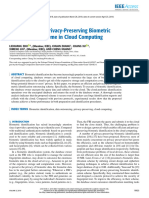 An Efficient and Privacy-Preserving Biometric Identification Scheme in Cloud Computing