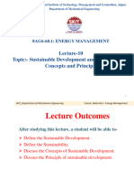 L10 Sustainable Development and Sustainability Concepts and Principle