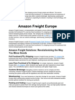 Amazon Freight Europe