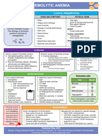 Hemolytic Anemia