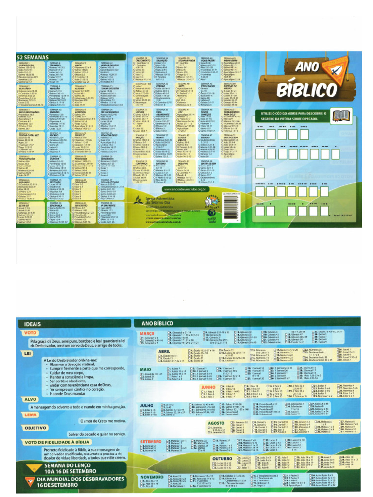 Ano Biblico Dbv 2023 Pdf
