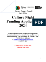 Culture Night 2024 Application Form 1