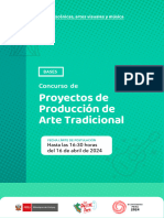 Concurso de Proyectos de Producción de Arte TradicionalEEC2024 - 0