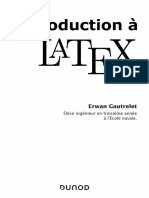 Introduction À LaTeX (Erwan Gautrelet)