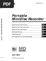 Sony MZ-N510 Service Manual | PDF | Microsoft Windows