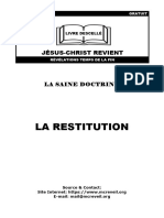 Restitution BK FR