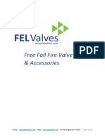 Free Fall Fire Valve Range Accessories 2021