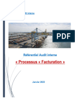 Réferentiel Audit Interne Du Processus Facturation V1 Janvier 2023