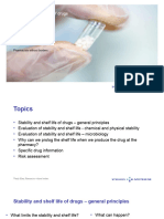 5. Stability and shelf life of drugs 2020