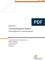 Training Management System: Bibash Shah