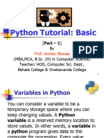 Python Programming Sample Note (By AB Sir's Coaching - 8910350813)