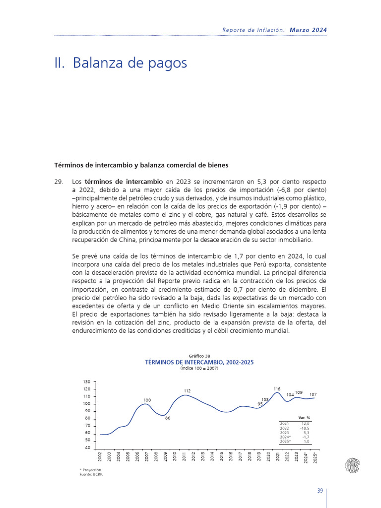 Reporte de Inflacion Marzo 2024 Removed | PDF | Balance de pagos ...