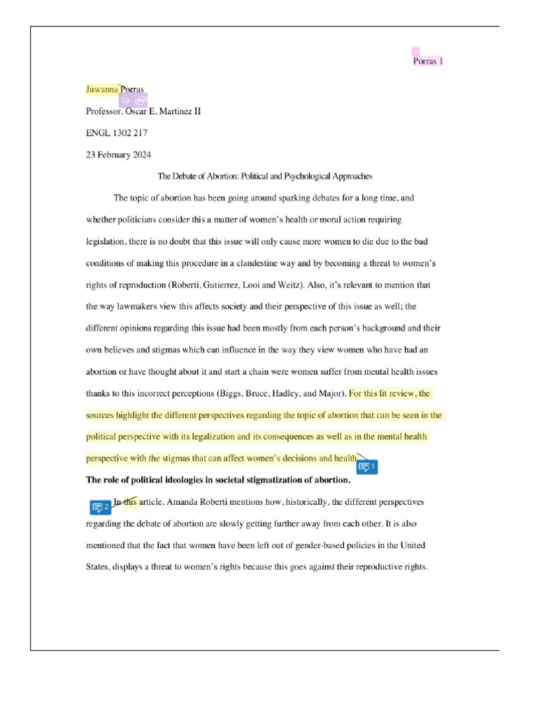 Lit Review Final Draft Pdf Proofreading Linguistics