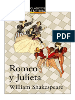 Romeo y Julieta Ed Clasicos A Medida William Shakespeare