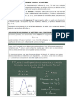 Pruebas de Hipótesis