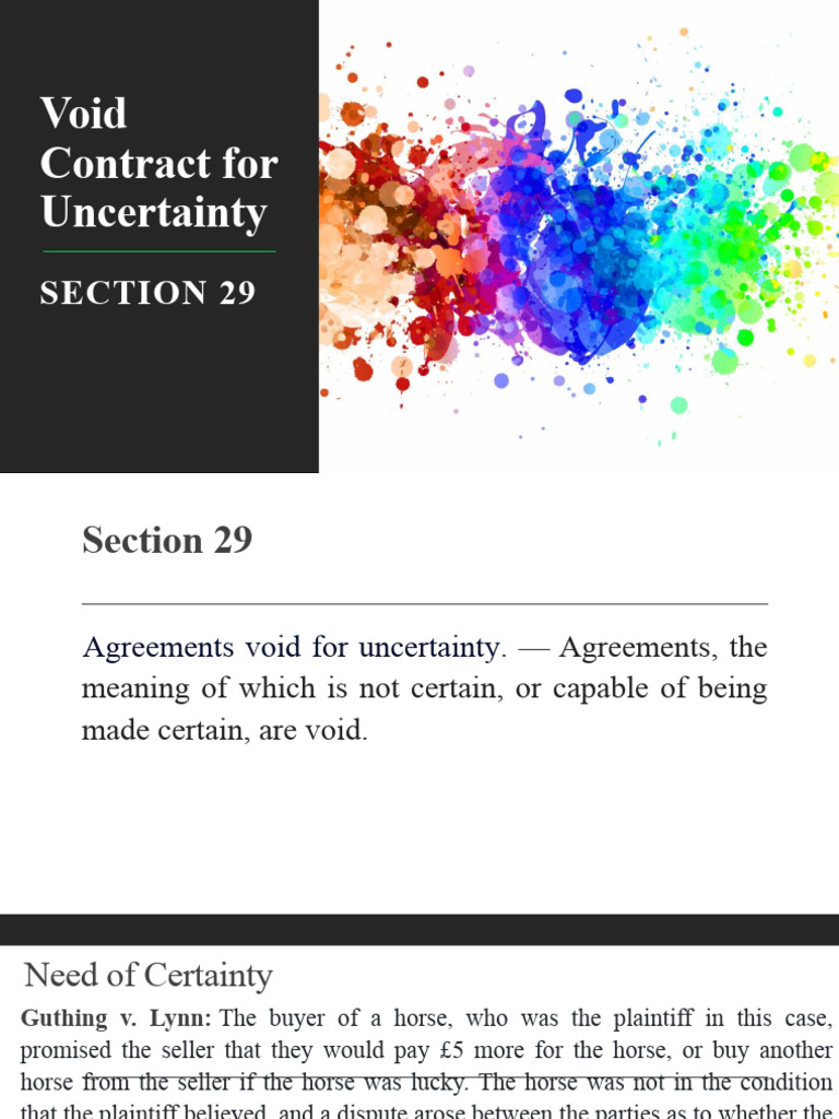 Uncertain Agreement and Wagering Contract | PDF | Lottery