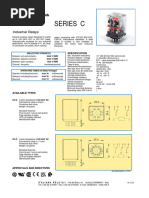 R4N Miniature Industrial Relays | PDF | Relay | Alternating Current