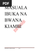Uandishi Wa Ripoti | PDF