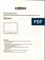 Mitsubishi AM4201R Manual
