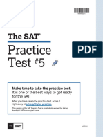Sat Practice Test 5 Digital