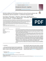 36 - Decision-Making and Risk-Taking in Forensic and Non-Forensic Patients With Schizophrenia Spectrum Disorders A Multicenter European Study