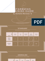 Starbucks Training Guide