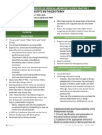 Lesson 3 - Concepts of Phlebotomy