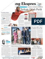 Koran Padang Ekspres | Senin, 14 November 2011.