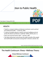 Introduction To Public Health