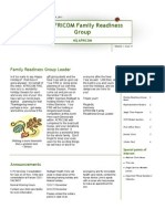 Family Readiness Group November 2011 Newsletter