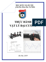 Báo cáo thực hành vật lý đại cương