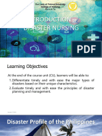 Revised CU 1 INTRO TO DISASTER NURSING