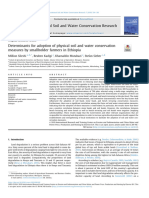 Determinants For Adoption of Physical Soil and W - 2019 - International Soil and