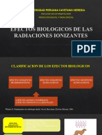 Efectos Biologicos de La Radiacion
