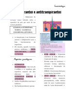 4. Desodorantes e antitranspirantes