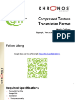 Compressed Texture Transmission Format