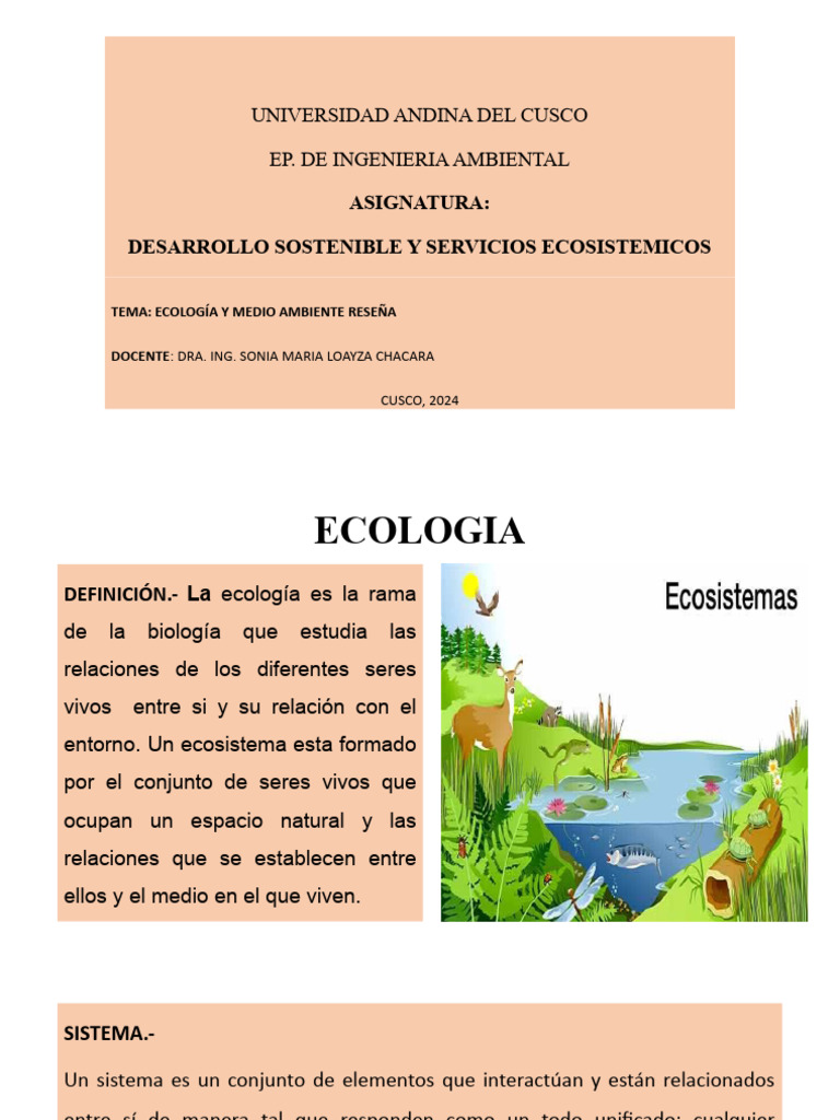 Ecología y Ecosistemas: Conceptos Clave | PDF | Ecosistema | Ecología