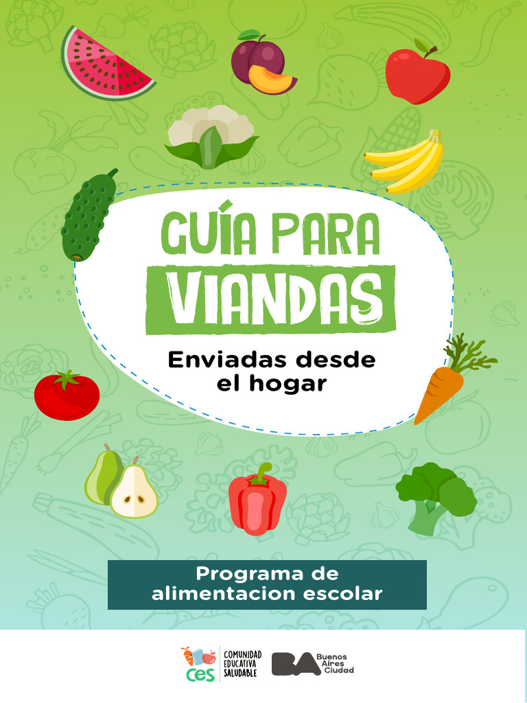Guía de Viandas Saludables Escolares | PDF | Alimentos | Refrigerador