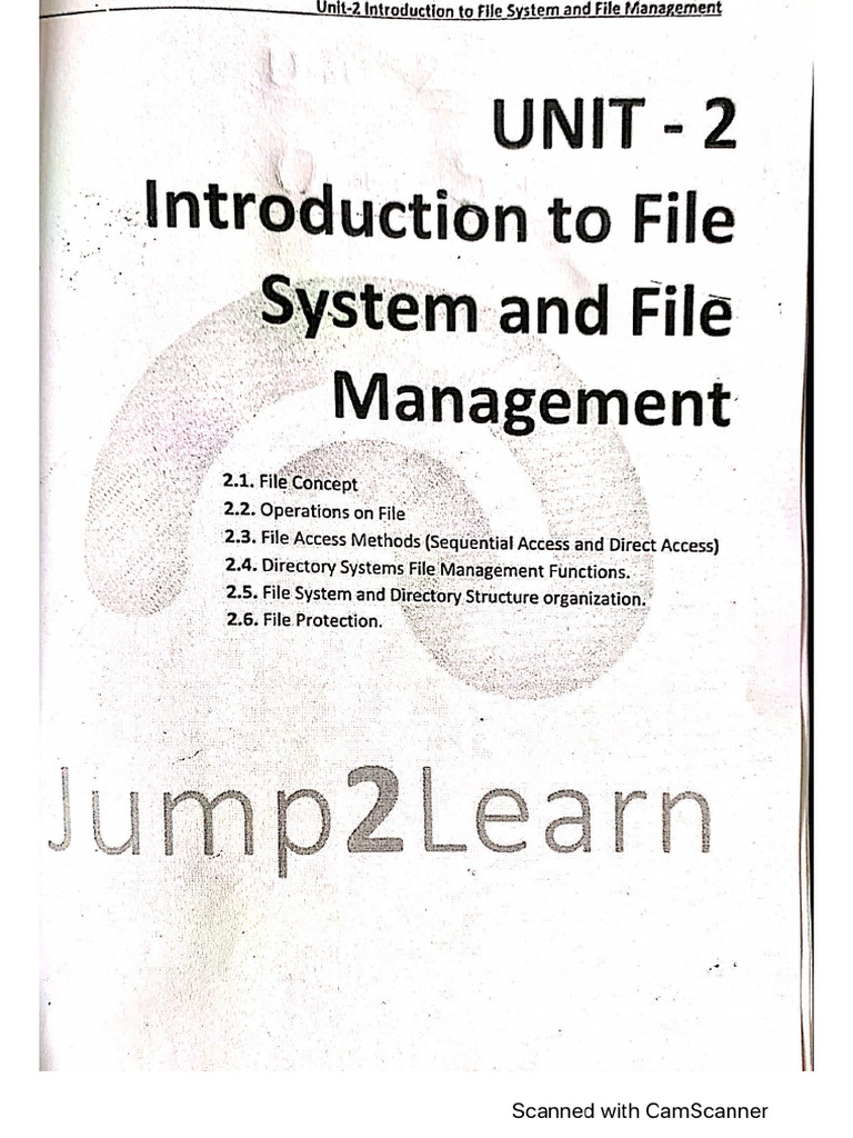 OS UNIT2 New | PDF