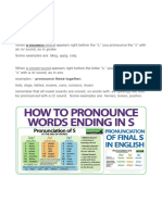 3g Pronunciation 2. - S-Lyd