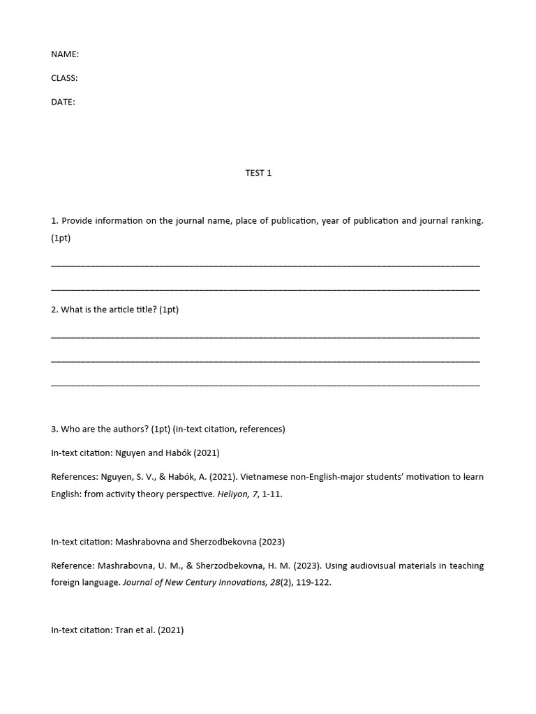 (8) | PDF | Questionnaire | Psychological Concepts