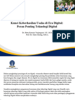 Modul 1 - Kunci Keberhasilan Usaha Di Era Digital