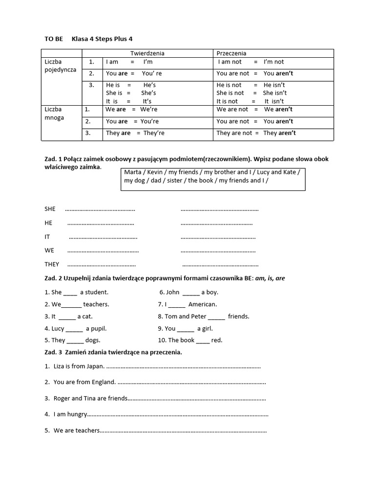 To be klasa 4 pdf