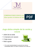 Combinaciones Sencillas para Jugos