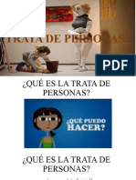 Qué Es La Trata de Personas