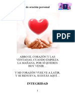 Oración para Tener Integridad