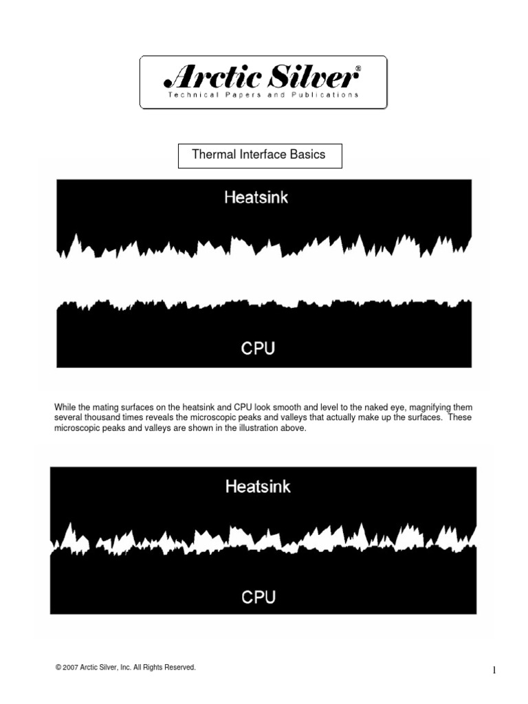 Thermal Interface Solutions Overview | PDF | Electrical Resistance And ...